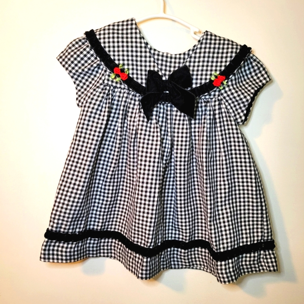 Gingham Check Dress